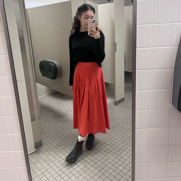 Orange Skirt - Picture 1 of 2